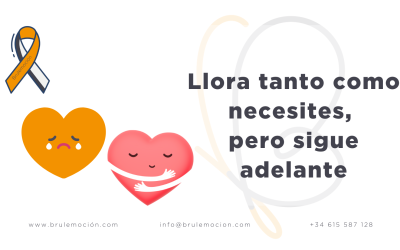 Llora tanto como necesites, pero sigue avanzando