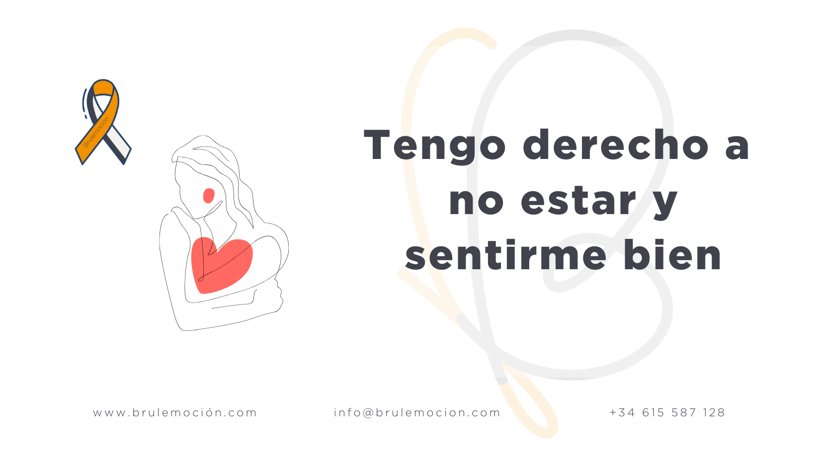 paciente de oncología abrazándose en soledad aceptando sus emociones con cáncer tengo derecho a no estar bien