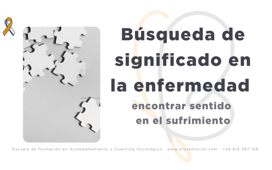 Búsqueda de significado en la enfermedad: encontrar sentido en el sufrimiento
