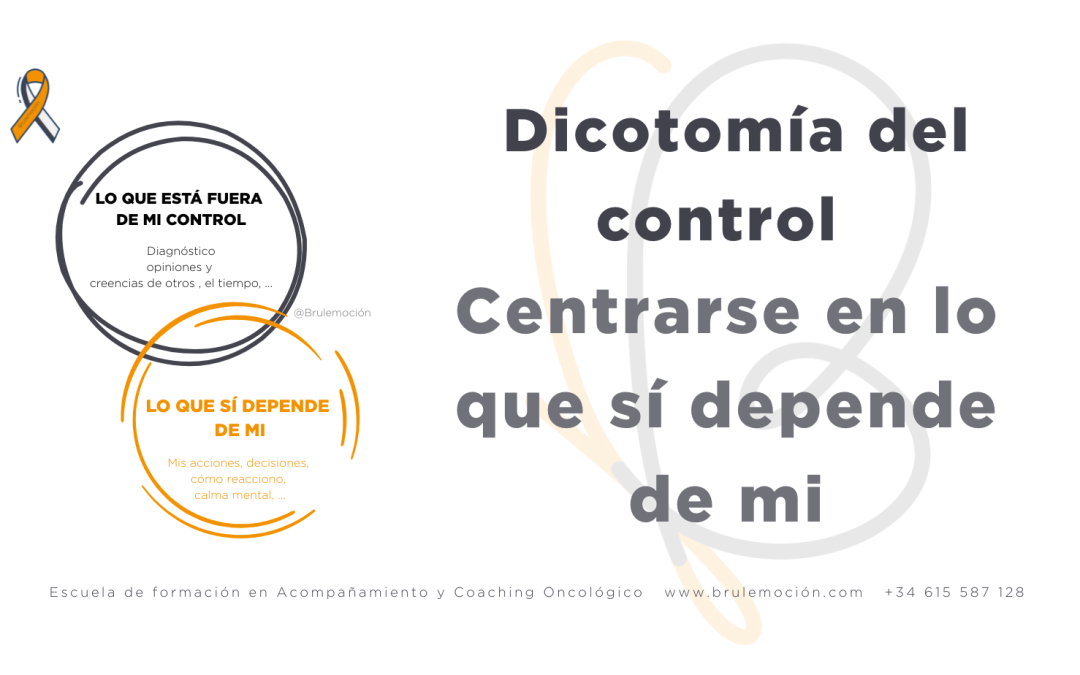 Dicotomía del control: aprende a gestionar lo que sí depende de ti